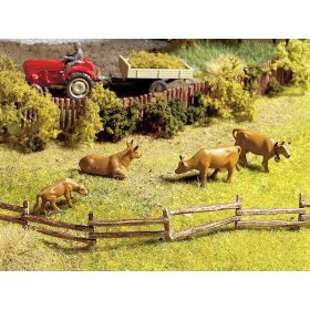 Noch 13030 Legelő kerítés, karám, kb. 100 cm, 12 db (H0)