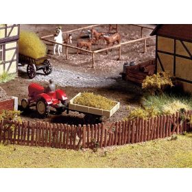 Noch 13060 Elhanyagolt kerítés, kb. 91 cm, 24 db (H0)