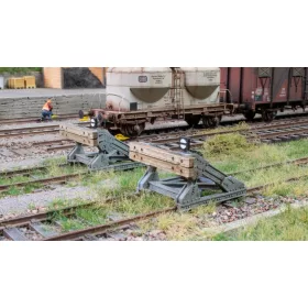 Noch 13602 Ütközőbak, 2 db, 3D minis (H0)