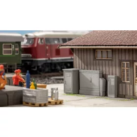   Noch 13751 Áram és távközlési elosztóbozok, 6 db, 3D minis (H0)