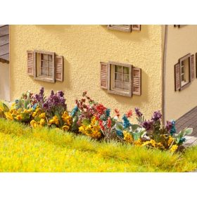 Noch 14050 Laser-Cut mini: Virágoskert, 17 db növény (H0)