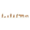 Noch 14394 Laser-Cut mini: Karácsonyi jászol (Betlehem), figurákkal (H0)