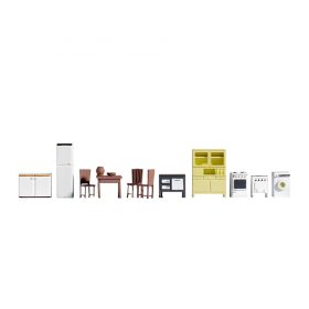 Noch 14833 Konyha- és étkezőbútorok (H0)