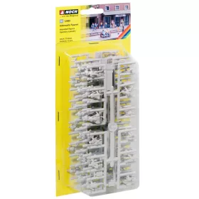 Noch 14985 Festetlen figurakészlet, 72 db figura (H0)