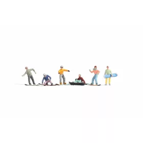 Noch 15826 Hódeszkások - Snowboarder (H0)