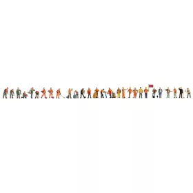   Noch 16052 Figura Mega-Set: Különböző foglalkozások, 29 db figura (H0)