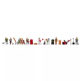 Noch 16220 Figuren-Themenwelt: Egy téli nap (H0)