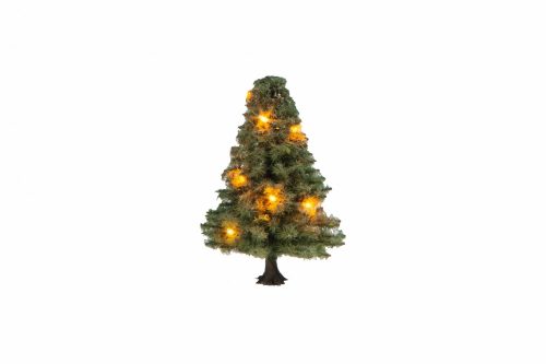 Noch 22111 Világító karácsonyfa, 10 LED, 5 cm magas (H0,TT,N,Z)