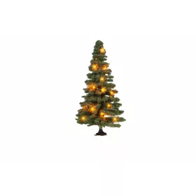 Noch 22121 Világító karácsonyfa, 20 LED, 8 cm (0,H0,TT,N)