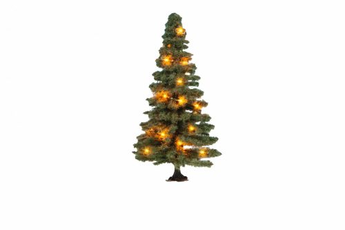 Noch 22121 Világító karácsonyfa, 20 LED, 8 cm (0,H0,TT,N)