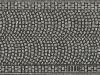 Noch 34070 Macskaköves útburkolat, 100 × 3 cm (N)