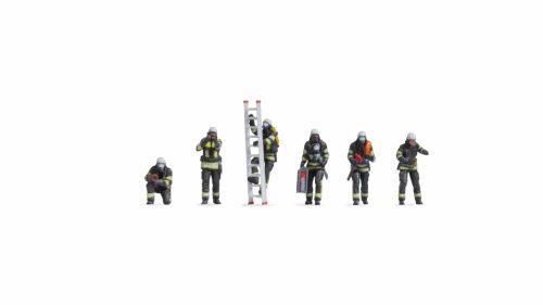 Noch 35000 Modern tűzoltók, fekete védőöltözetben - 3D Master (N)