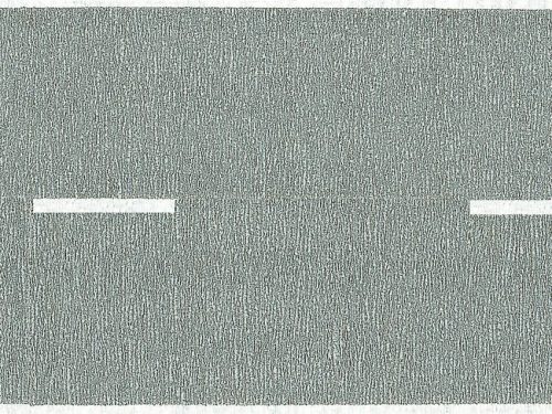 Noch 48470 Országút útburkolat felezővonallal, beton, 100 × 4,8 cm (2 tekercs) (TT)