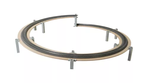 Noch 53074 Vágányspirál kör, rádiusz 515 mm/579,3 mm, egy,- vagy kétvágányos (H0) - Easy-Track