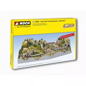   Noch 53605 Easy-Track pályaelem-készlet terepasztalépítéshez - Andreastal (H0)