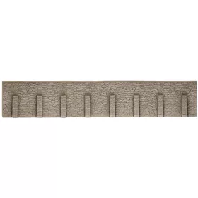 Noch 58066 Támfal oldalerősítéssel, 33 x 12,5 cm (H0)