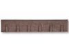 Noch 58275 Támfal fedőkövekkel és oldalerősítéssel, hosszú kivitel, 66 x 12,5 cm (0,H0)