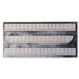 Noch 60340 Járda betonlapokból - Noch Struktur, 86 cm (H0)