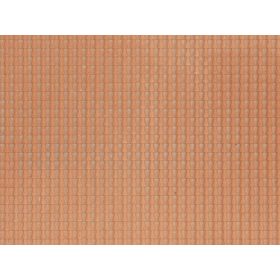   Noch 60350 Tetőcserép, piros, 10 cm x 28 cm - 3D flexibilis dekorlap fólia (H0)