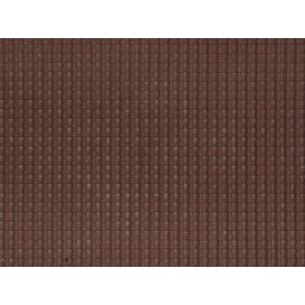   Noch 60351 Tetőcserép, sötétpiros, 10 cm x 28 cm - 3D flexibilis dekorlap fólia (H0)