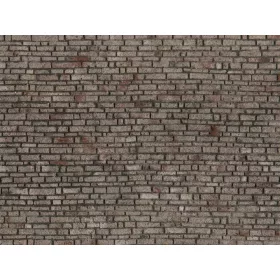 Noch 60370 Kőfal, formázott kövekből, 10 cm x 28 cm - 3D flexibilis dekorlap fólia (H0)