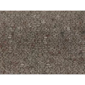 Noch 60371 Kőfal bányakövekből, 10 cm x 28 cm - 3D flexibilis dekorlap fólia (H0)
