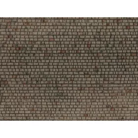 Noch 60372 Kőfal kváderkövekből, 10 cm x 28 cm - 3D flexibilis dekorlap fólia (H0)