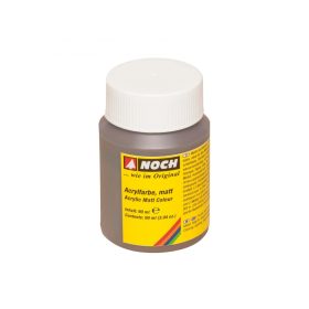 Noch 61189 Akril festék, matt, 90 ml, sötétbarna