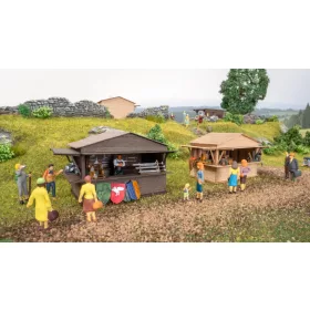 Noch 65618 Themen-Set: Középkori piac - LC (H0)