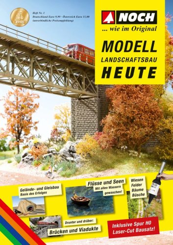 Noch 71908 Terepépítő tanácsadó füzet, magazin - Modell-Landschaftsbau heute