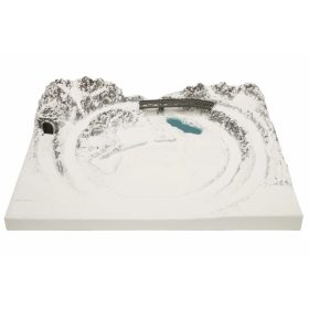 Noch 87015 St. Anton félkész terepasztal, téli táj - Styrodur (Z)