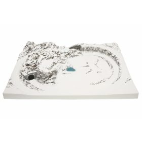 Noch 87045 Wolkenstein félkész terepasztal, téli táj - Styrodur (Z)