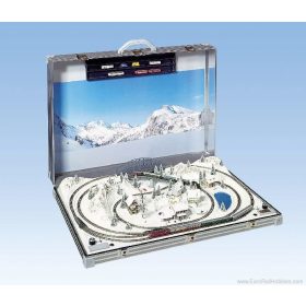 Noch 88291 Tirol kész terepasztal koffer, téli táj (Z)