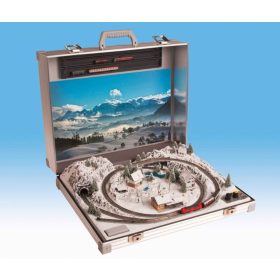 Noch 88316 St. Anton kész terepasztal koffer, téli táj - Rokuhan vágányzattal (Z)