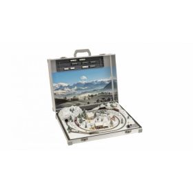 Noch 88318 St. Anton kész terepasztal koffer, téli táj - Märklin vágányzattal (Z)