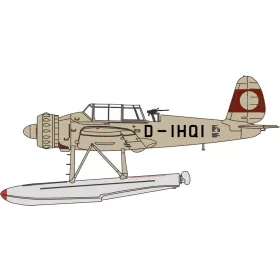   Oxford AC080S Arado AR196 D-IHQI Prototype 1938 (without Swastika) (1/72)