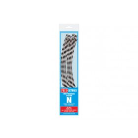 PECO 00154 ST-3012 Íves sín, dupla, No.1 45° R 228 mm, 4 db (4 x ST-12) (N) - Code 80 Setrac