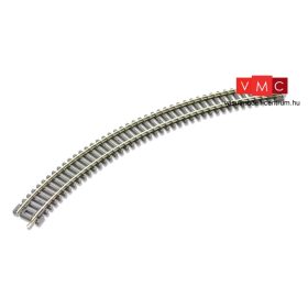 PECO 00300 ST-15 Íves sín, dupla, R2 263,5 mm, 45° (N) - Code 80 Setrack