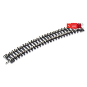 PECO 00316 ST-18 Íves sín, R4 333,4 mm, 22,5° (N) - Code 80 Setrack