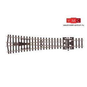 PECO 00500 SL-397 Y váltó, 127 mm, R 762 mm 8°, szigetelt (N) - Code 80 Streamline