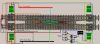 PECO 00690 SL-E383F Dupla keresztezés hozentróger, 271 mm, R 511 mm 10°, polarizált (N) - C