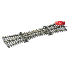 PECO 03940 SL-180 Egyszerűsített angolváltó, 249 mm 12°, szigetelt (H0) - Code 75 Streamli