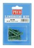 PECO 05230 LK-25 Padok, zöld, 12 db (H0)