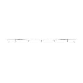 PECO 05753 LC-153 Felsővezeték/munkavezeték, 380 mm, 5 db 00/H0