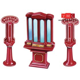 PECO 06500 LK-754 Édesség és csokoládéautomata, 3 db (0)