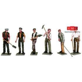 PECO 06530 OP-11 Pályamunkások szerszámokkal, 6 db (0)