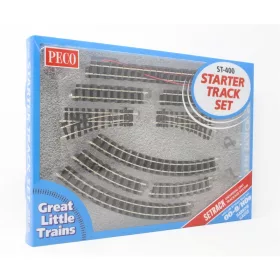 PECO 07089 ST-400 Bányavasúti sínkészlet (H0e) - Code 80 Setrack