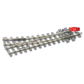 PECO 07110 SL-E491 Bányavasúti jobbos váltó, 125 mm, R 304 mm 19,5°, polarizált (H0e) - C