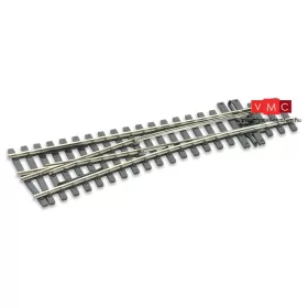 PECO 07840 SL-E1496 Balos váltó, 160 mm, R 508 mm 10°, polarizált (H0m) - Code 75 Streamlin