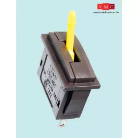 PECO 08153 PL-26Y Pillanatkapcsoló, sárga karral